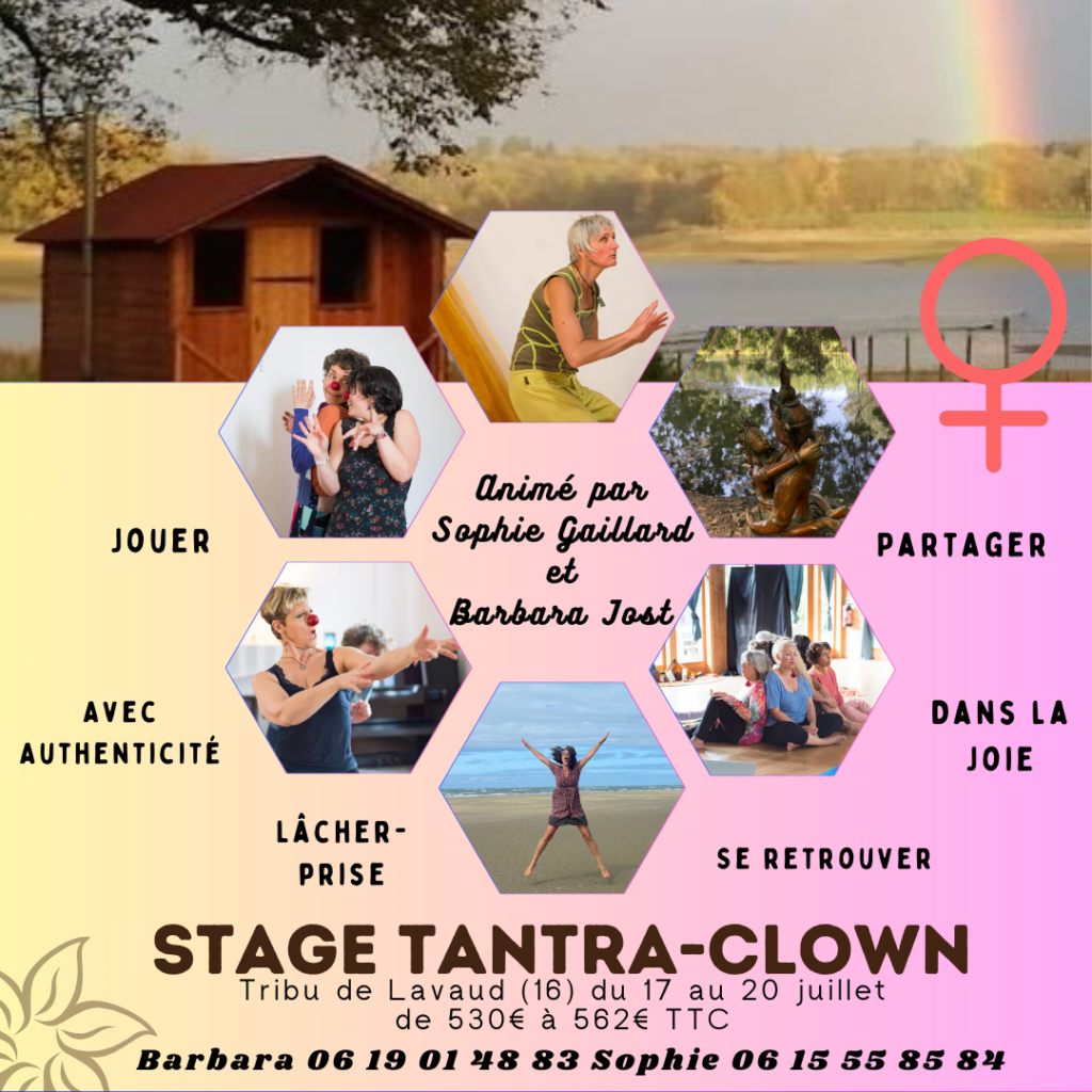 flyer stage clow tantra Sophie Gaillard Barbara Jost